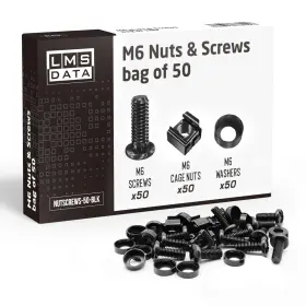400800039224 LMS DATA Cage Nuts Screws Rack Mount Server Pack