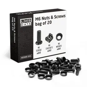 726084821378 LMS DATA Cage Nuts Screws Rack Mount Server