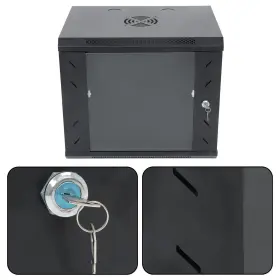 1676598 MENBAGER Server Rack Enclosure Wall Mount Network