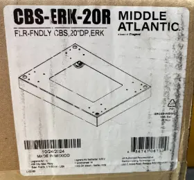 656747067129 MIDDLE ATLANTIC PRODUCTS Caster Base Erk Racks