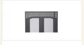 BVFD-41 MIDDLE ATLANTIC PRODUCTS Space Vent Front Door