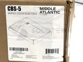 CBS-5 MIDDLE ATLANTIC PRODUCTS Skirted Caster Base #3