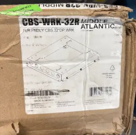 CBS-WRK-32R MIDDLE ATLANTIC PRODUCTS Skirted Caster Wheelbase