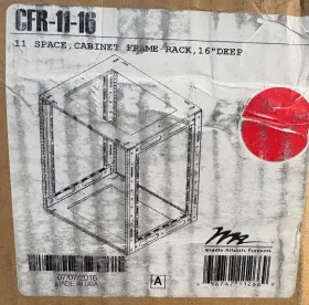 CFR-11-16 MIDDLE ATLANTIC PRODUCTS Cabinet Frame Rack Space