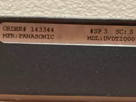 DVDT2000 MIDDLE ATLANTIC PRODUCTS Rack Shelf Plate #2