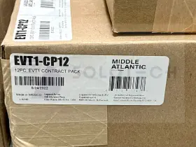 EVT1-CP12 MIDDLE ATLANTIC PRODUCTS Contract Pack