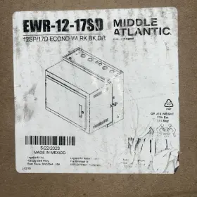 EWR-12-17SD MIDDLE ATLANTIC PRODUCTS Box Econo Pivoting Wall