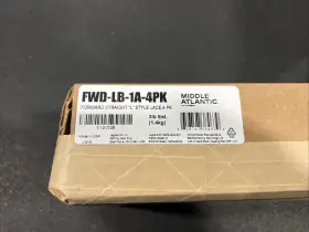 FWD-LB-1A MIDDLE ATLANTIC PRODUCTS Straight Lace Bar