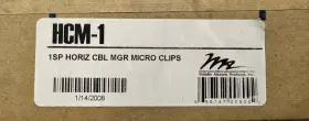HCM-1 MIDDLE ATLANTIC PRODUCTS Micro Clip Horizontal Cable #2