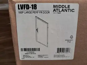 LVFD-18 MIDDLE ATLANTIC PRODUCTS Vented Front Door