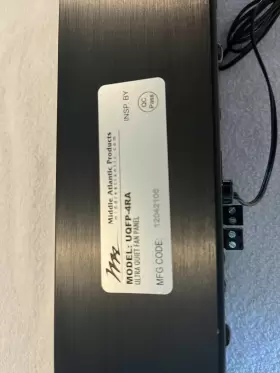 UQFP-4RA MIDDLE ATLANTIC PRODUCTS Ultra Fan Panel #3