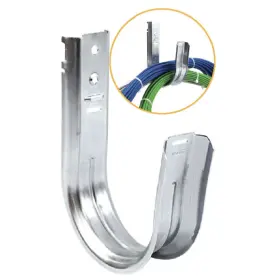 WN-JHWM04 MY CABLE MART Hook Gauge Galvanized Steel Set