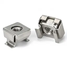 C323-729 NACX Rack Mount Cage Nuts Clip Steel Zinc