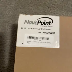 00300264 NAVEPOINT Cantilever Server Shelf Vented Rack Mount #3