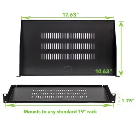 00401923 NAVEPOINT Pack Cantilever Server Shelf Vented Rack #2