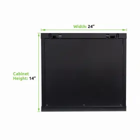 00402449 NAVEPOINT Wall Mount Network Server Data Cabinet #3