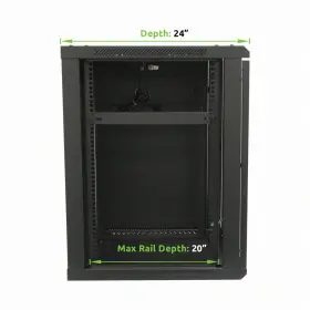 00402452 NAVEPOINT Wall Mount Network Server Data Cabinet #2