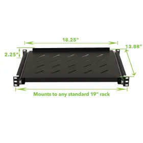 00404161 NAVEPOINT Sliding Server Shelf Rolled Steel Venting #2