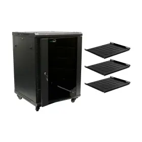 00405633 NAVEPOINT Wall Mount Server Data Cabinet Glass Door