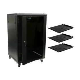 00405634 NAVEPOINT Wall Mount Server Data Cabinet Glass Door