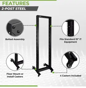 00405923 NAVEPOINT Post Frame Server Rack #2