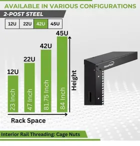 00405923 NAVEPOINT Post Frame Server Rack #3