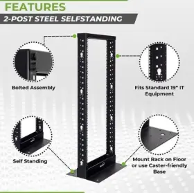 00405924 NAVEPOINT Post Frame Server Rack Networking #2