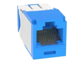 Panduit Cje6x88tgbu Mini-com Utp Rj45 Cat 6a Tg Jack Module Corrosion Resistant Blue