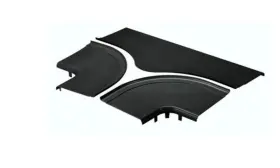 FRTSC12BL PANDUIT Fiber Runner Horizontal Tee Split Cover #2