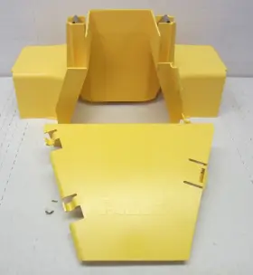 FRVT4X4YL PANDUIT Fiber Runner Vertical Tee Fitting