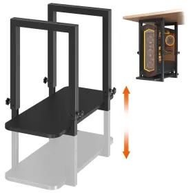 Putorsen Fcpm-002 Heavy Duty Under Desk Pc Mount With Adjustable Height Under-desk Computer Cp