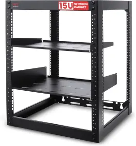 PLRS15UW PYLE Server Rack Network Cabinet Wall Mountable