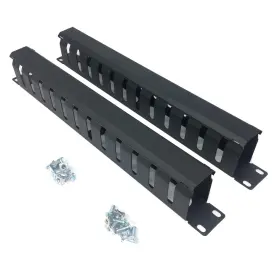 077063019225 QIAOYOUBANG Pack Cable Manager Big Slots Rack