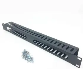 077063019249 QIAOYOUBANG Pack Cable Manager Horizontal Rack #3
