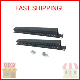 313093085091 QIAOYOUBANG Pack Cable Manager Horizontal Rack