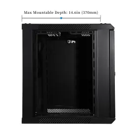 974421601013 RACKPATH Performance Wall Mount Server Cabinet #3