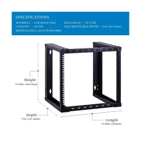 974421603192 RACKPATH Wall Mount Rack Frame Server #2