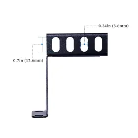 974421606025 RACKPATH Server Rack Mount Cable Management Bar #3