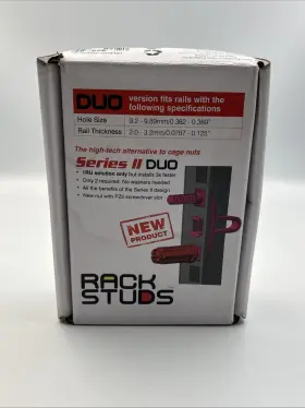 DUO20 RACKSTUDS Rack Mount Solution Cage Nut Screw