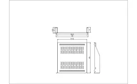 700811096864 RAISING ELECTRONICS Pack Vented Steel Space Rack #2