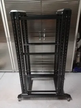 DR68279001 RAISING ELECTRONICS Post Frame Network Server Rack