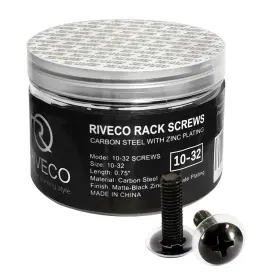 10-32SCREWS RIVECO Rack Screws Server Cabinets Tapered