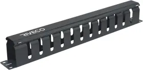 726084248151 RIVECO Slot Cable Manager Rack Mount Wire Cover