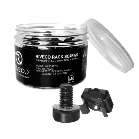 750834267246 RIVECO Rack Screws Cage Nuts Server Cabinets