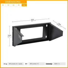 750834623189 RIVECO Wall Mount Rack Network Reinforced Server #3