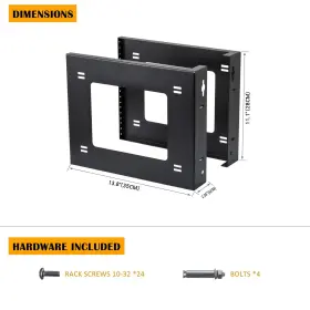 750834804243 RIVECO Frame Rack Wall Mount Desktop Se #2