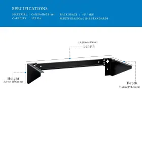 00600316 RP RACKPATH Vertical Wall Mount Rack #2