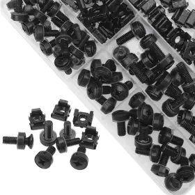 783798748551 RRINA Rack Mount Cage Square Nuts Screws Washers #3