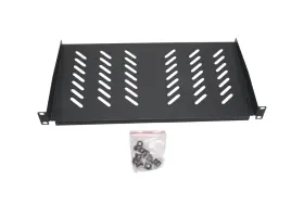 300807 SATMAXIMUM Vented Server Rack Shelf Mounts Tray #2