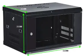 300814 SATMAXIMUM Server Rack Data Cabinet Lock Fan Network #3